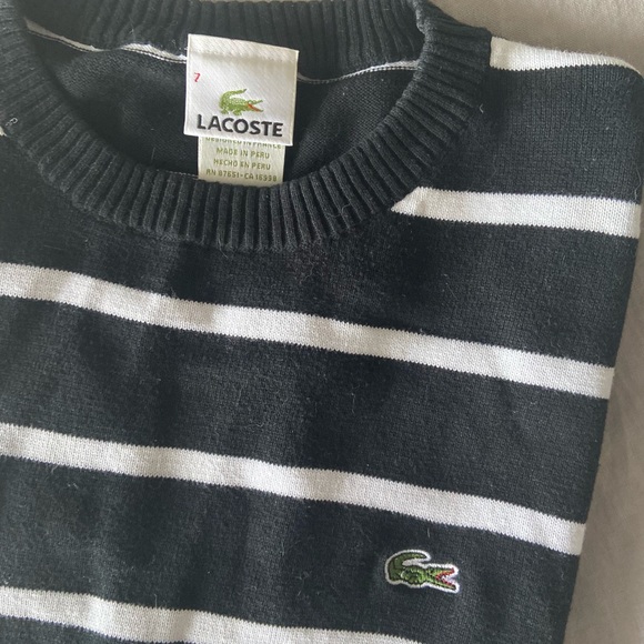 Lacoste Men’s crew sweater - Picture 2 of 2